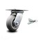 Service Caster 5 Inch Heavy Duty Thermoplastic Caster with Roller Bearing and Swivel Lock SCC SCC-35S520-TPRRD-BSL - alternate 1